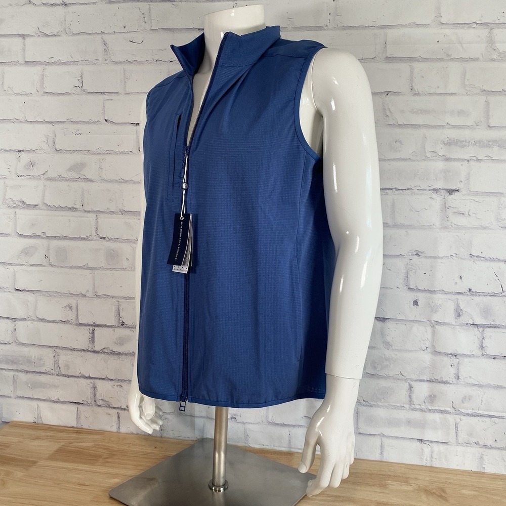 Holderness & Bourne Vest Mens Medium Airation Signature Fit Golf The Ventura NWT